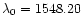 $\lambda_0=1548.20$
