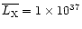 $\overline{L_{{\rm X}}} = 1\times 10^{37}$