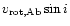 $v_{\rm rot,Ab} \sin i$