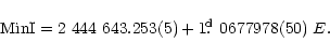 \begin{displaymath}
{\rm Min I} = 2~444~643.253(5) + 1\hbox{$.\!\!^{\rm d}$ }0677978(50)~E.
\end{displaymath}