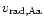 $v_{{\rm rad,Aa}}$