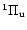 $^1\Pi_{\rm u}$