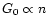 $G_{\rm0} \propto n$