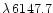 $\lambda\,6147.7$