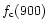 $f_{\rm c}(900)$
