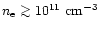 $n_{\rm e} \mathrel{\mathchoice {\vcenter{\offinterlineskip\halign{\hfil
$\displ...
...halign{\hfil$\scriptscriptstyle ...