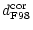 $\displaystyle d_{\rm F98}^{\rm cor}$