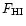 $F_{\rm HI}$