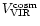 $V_{\rm VIR}^{\rm cosm}$