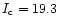 $I_{\rm c}=19.3$
