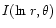 $I({\rm
ln}\;r,\theta)$