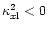 $\kappa_{x{\rm l}}^2<0$