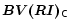$\vec{BV(RI)}_{\sf C}$