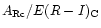 $A_{\rm Rc}/E(R-I)_{\rm C}$