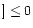 $] \leq 0$