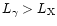 $L_{\gamma} > L_{\rm X}$
