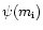 $\psi(m_{\rm i})$