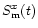$S_{\rm m}^x(t)$