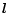 ${\vec l}$