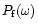 $P_{\rm f}(\omega)$
