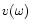 $v(\omega)$
