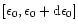 $[\epsilon_{0}, \epsilon_{0}+{\rm d}\epsilon_{0}]$
