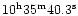 $10^{\rm h}35^{\rm m}40.3^{\rm s}$