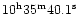 $10^{\rm h}35^{\rm m}40.1^{\rm s}$