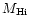 $M_{\rm H{\sc i}}$
