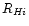 $R_{H{\sc i}}$