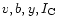 $v,b,y,I_{\rm C}$