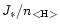 $J_*/n_{\rm <H>}$