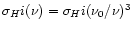 $\sigma_H{\sc i}(\nu)=\sigma_H{\sc i}(\nu_0/\nu)^3$