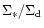 $\Sigma_{\ast}/\Sigma_{{\rm d}}$