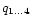 $q_{1\ldots4}$