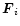 $\vec{F}_i$