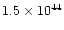 $1.5\times 10^{44}$