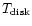 $T_{\rm disk}$