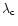 $\lambda _{\rm c}$