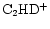 $\rm C_2HD^+$