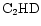 $\rm C_2HD $