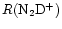 $R(\rm {N_2D^+})$