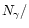 $N_{\gamma}/$