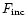 $F_{\rm inc}$