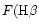 $F({\rm H}\beta$
