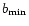 $b_{\rm min}$