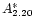 $A_{\rm 2.20}^{*}$