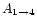 $A_{1\to 4}$