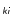 $\mathsfsl{_{ki}}$