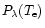 $P_\lambda(T_{\rm e})$